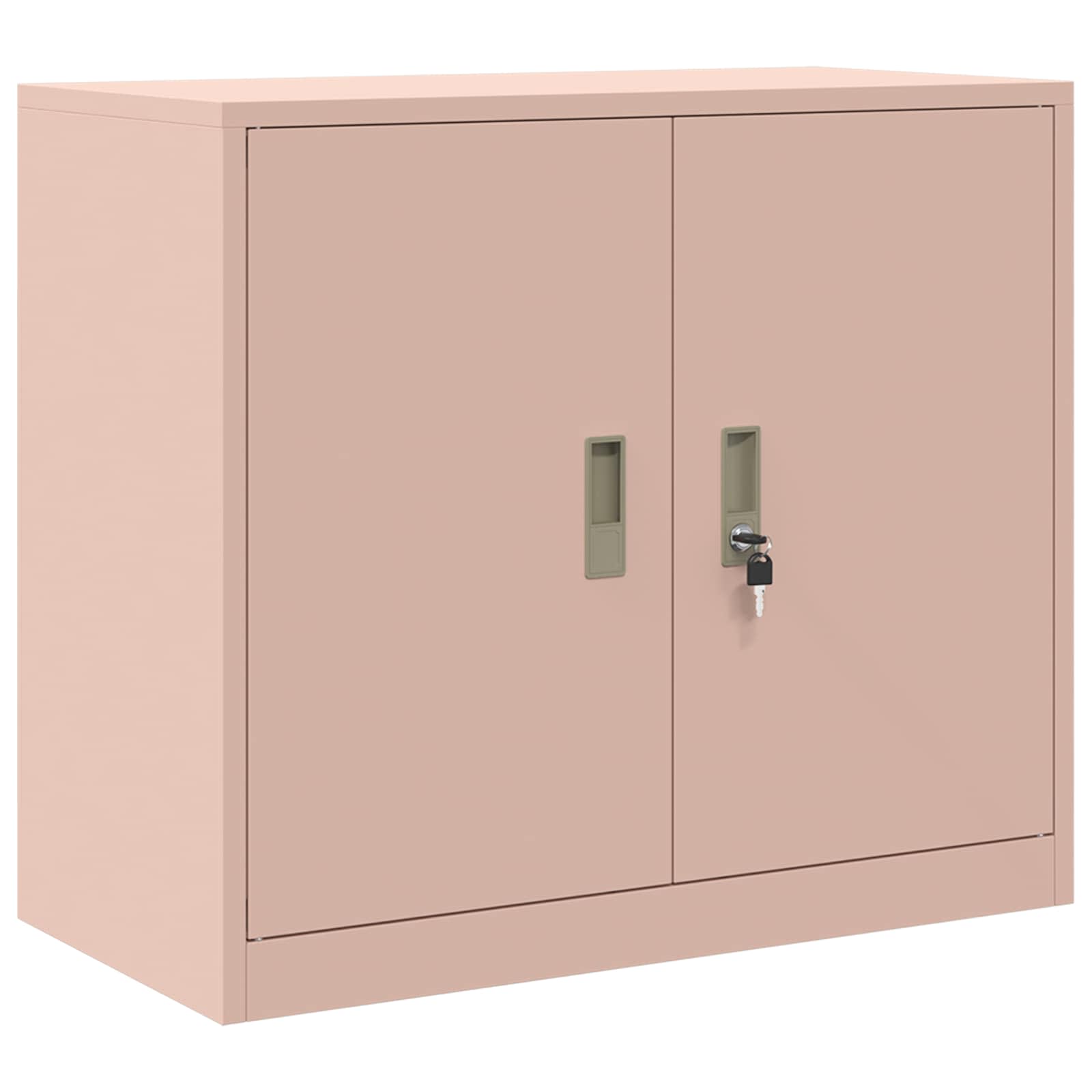 Storage Cabinet Pink 80 x 40 x 70 cm Cold-Rolled Steel