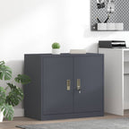 Storage Cabinet Anthracite 80 x 40 x 70 cm Cold-Rolled Steel