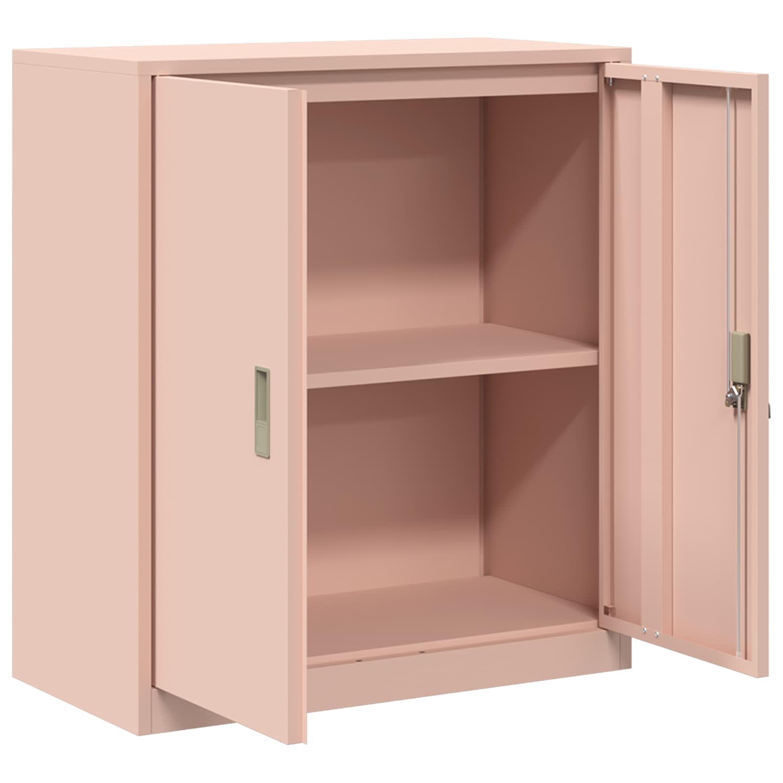 Storage Cabinet Pink 80 x 40 x 90 cm Cold-Rolled Steel