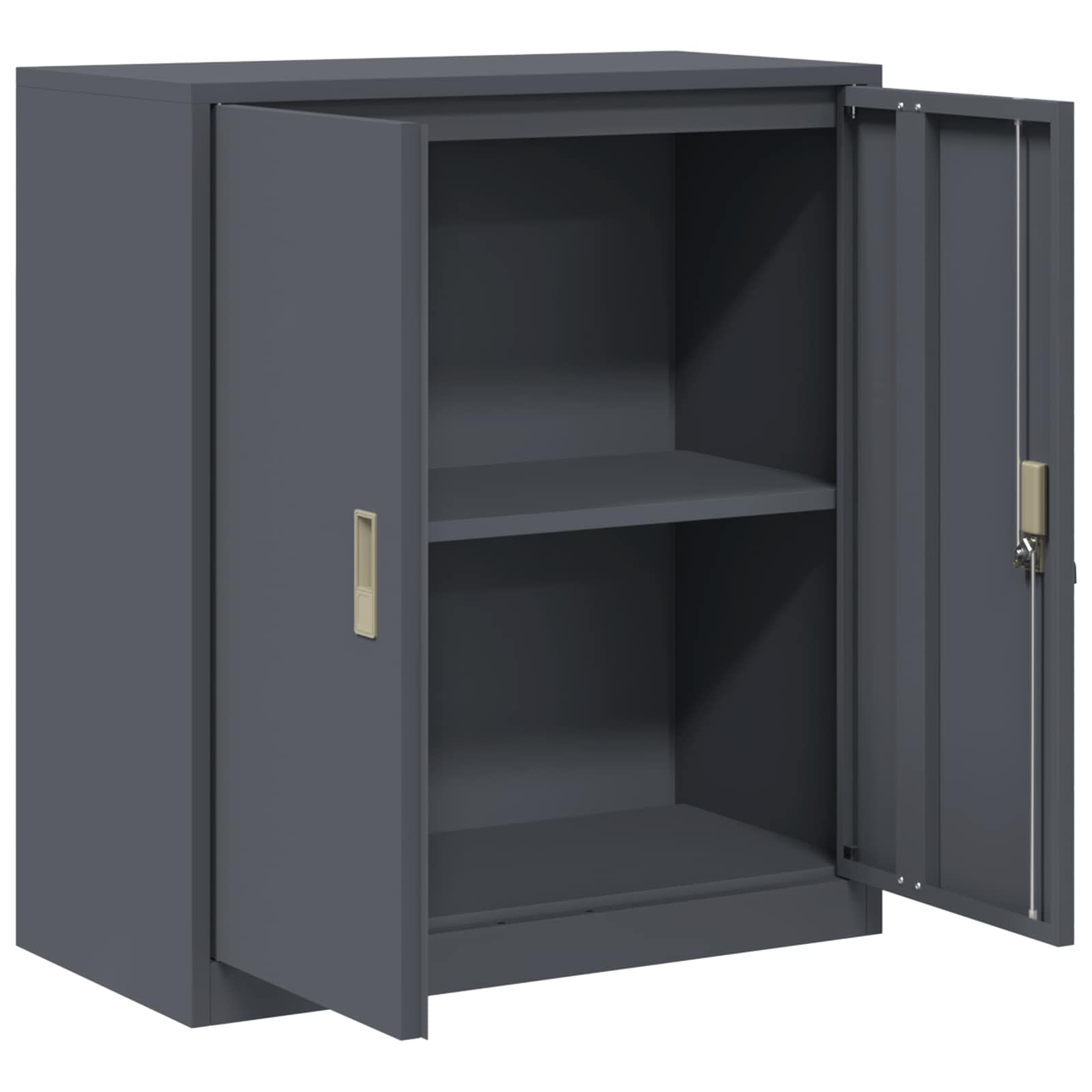 Storage Cabinet Anthracite 80 x 40 x 90 cm Cold-Rolled Steel