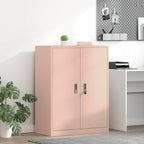 Storage Cabinet Pink 80 x 40 x 105 cm Cold-Rolled Steel