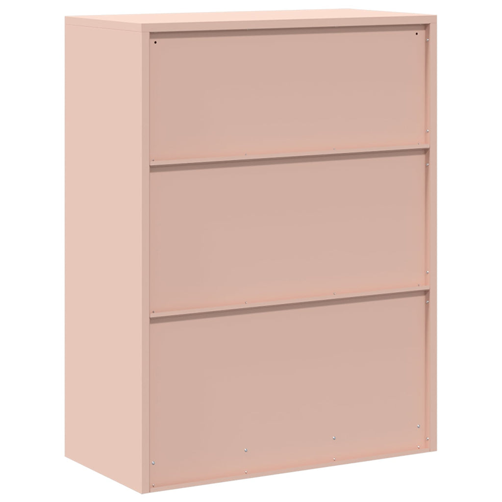 Storage Cabinet Pink 80 x 40 x 105 cm Cold-Rolled Steel