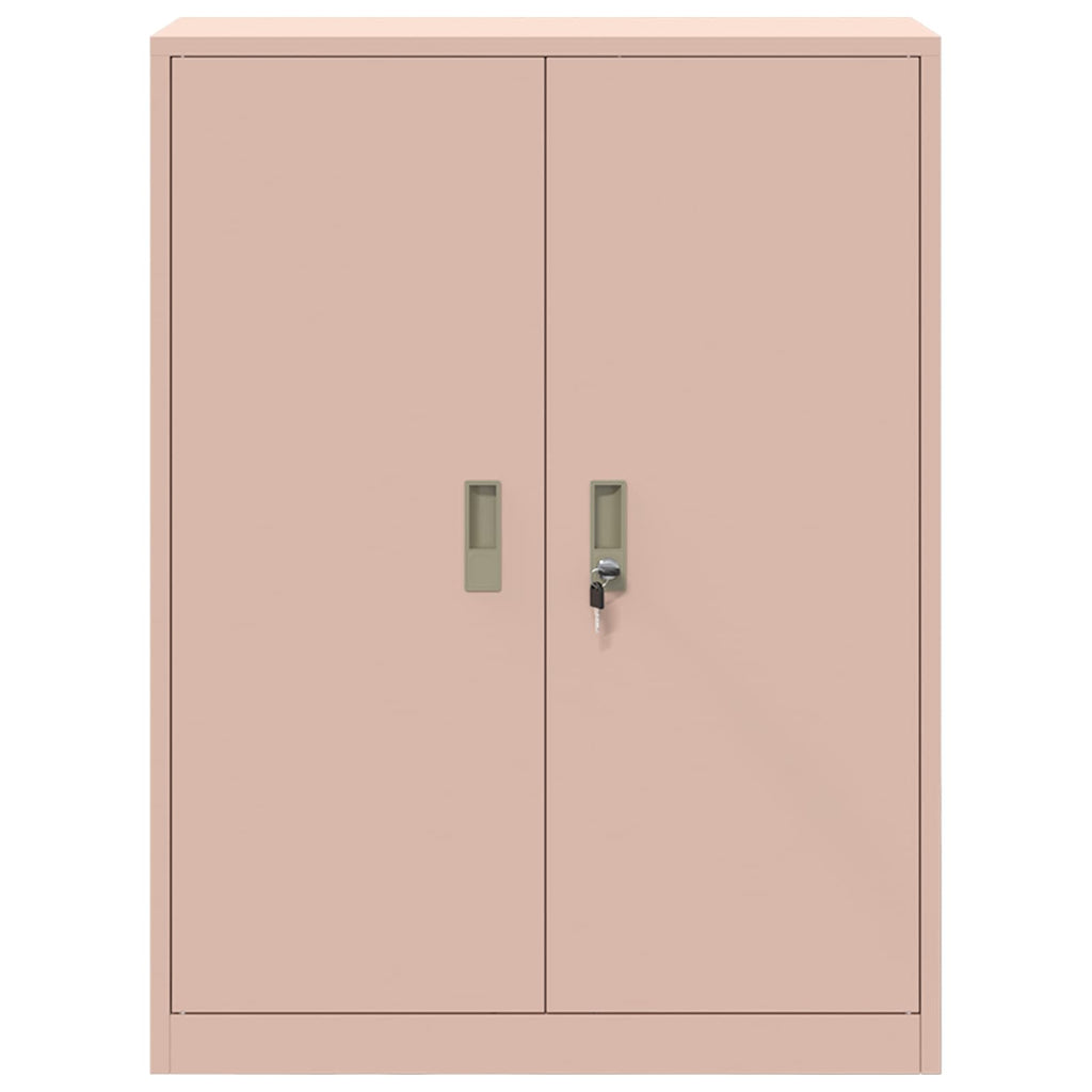 Storage Cabinet Pink 80 x 40 x 105 cm Cold-Rolled Steel