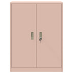 Storage Cabinet Pink 80 x 40 x 105 cm Cold-Rolled Steel