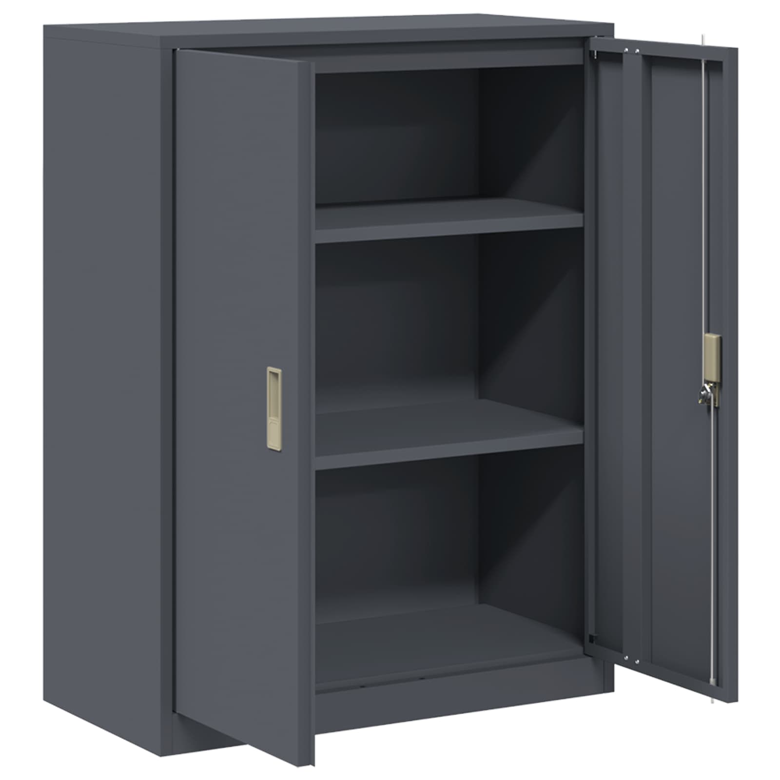 Storage Cabinet Anthracite 80 x 40 x 105 cm Cold-Rolled Steel