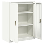 Storage Cabinet White 80 x 40 x 105 cm Cold-Rolled Steel