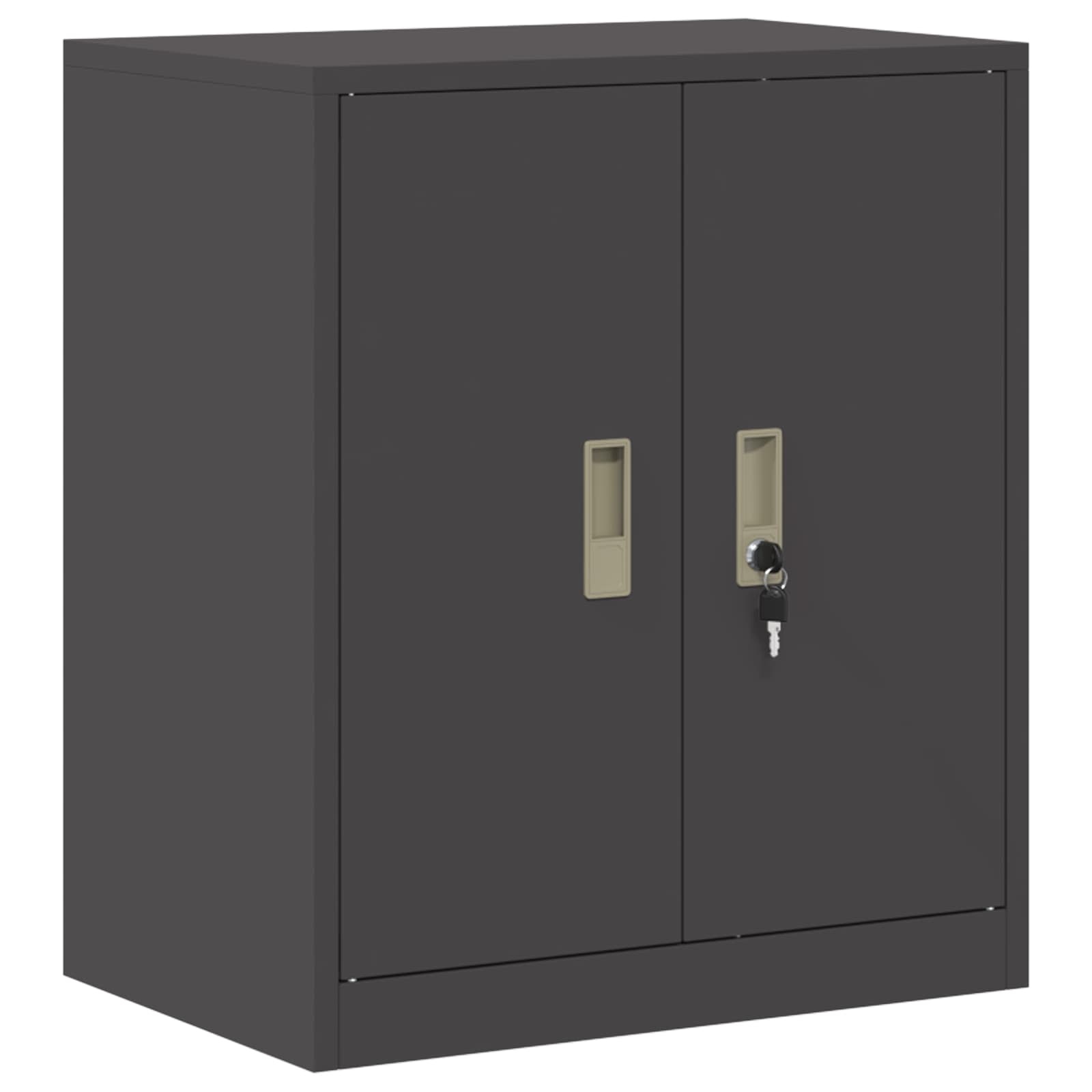 Storage Cabinet Black 60 x 40 x 70 cm Cold-Rolled Steel