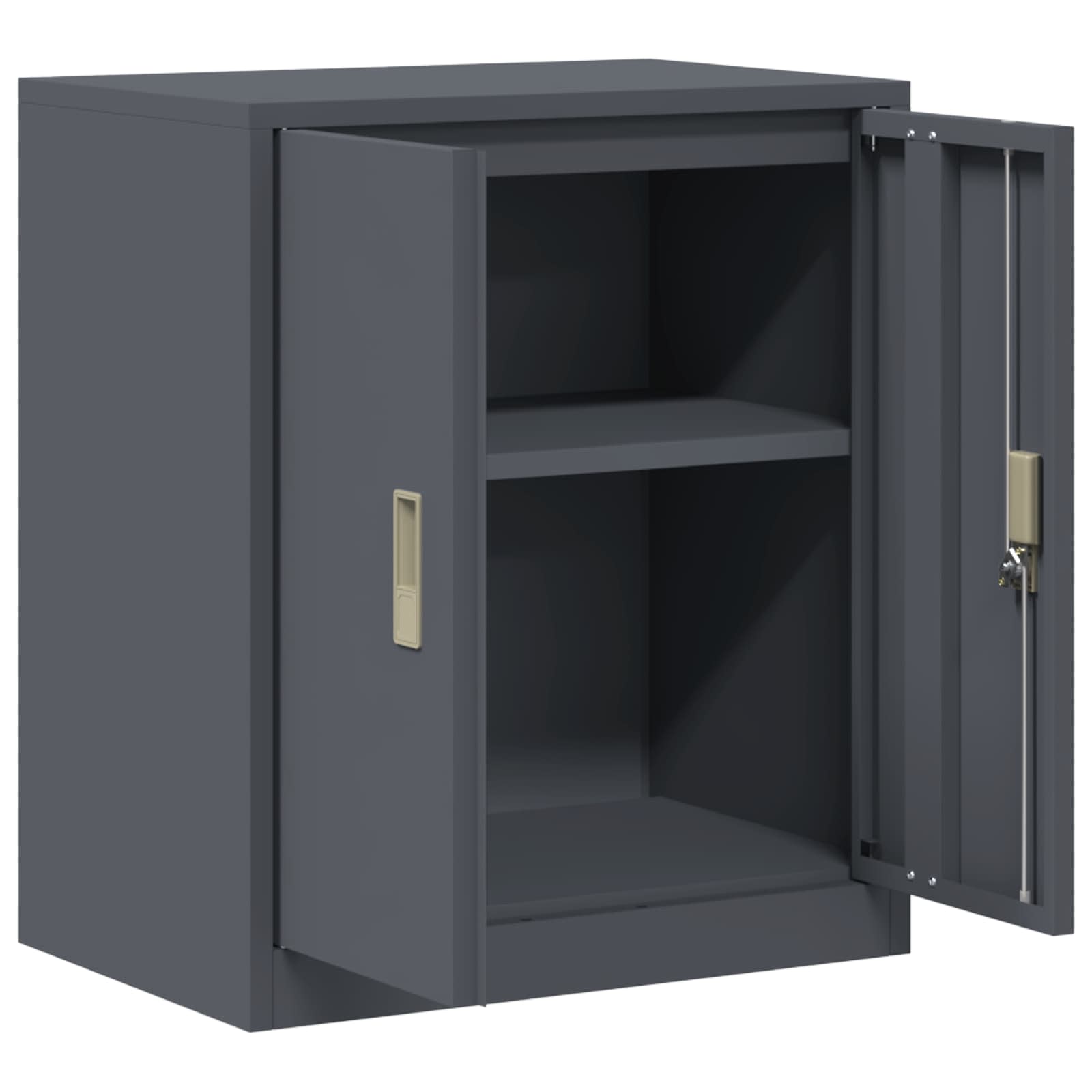 Storage Cabinet Anthracite 60 x 40 x 70 cm Cold-Rolled Steel