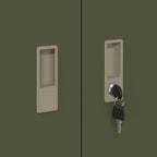 Storage Cabinet Olive Green 60 x 40 x 70 cm Cold-Rolled Steel