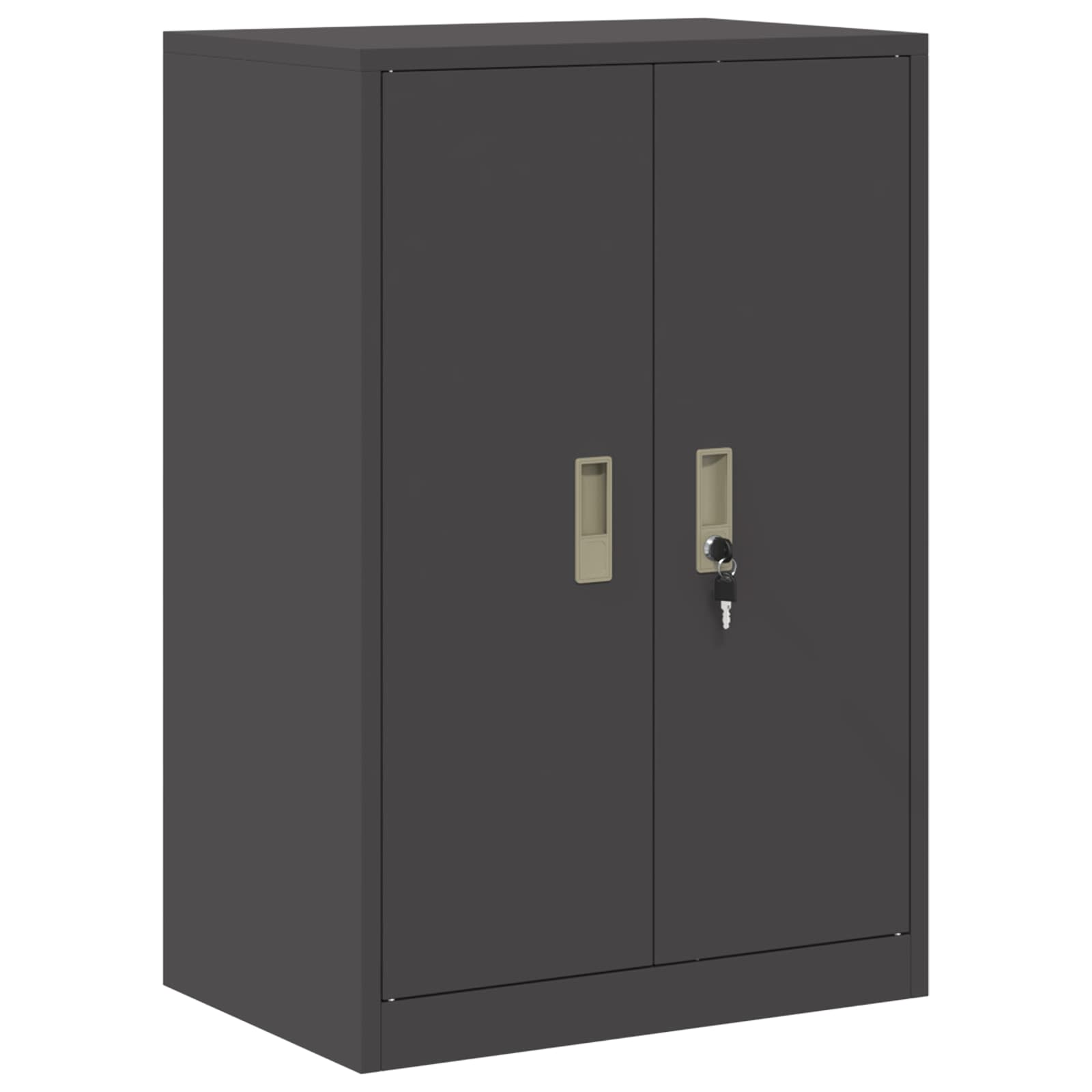 Storage Cabinet Black 60 x 40 x 90 cm Cold-Rolled Steel