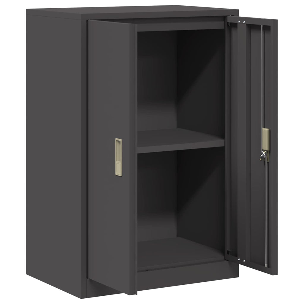 Storage Cabinet Black 60 x 40 x 90 cm Cold-Rolled Steel