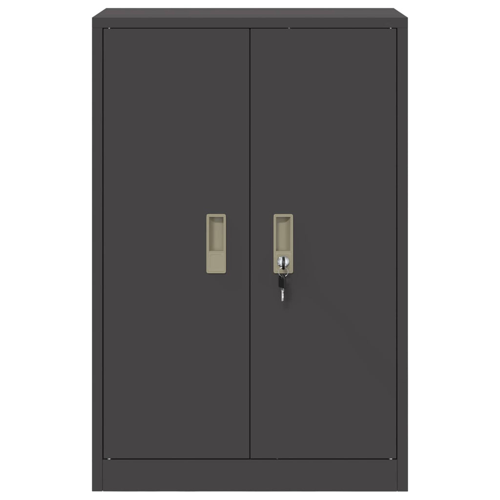 Storage Cabinet Black 60 x 40 x 90 cm Cold-Rolled Steel