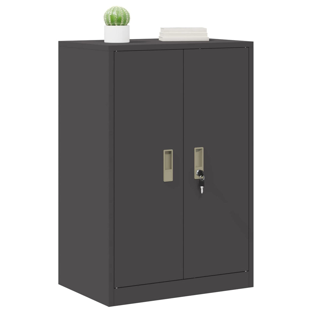 Storage Cabinet Black 60 x 40 x 90 cm Cold-Rolled Steel