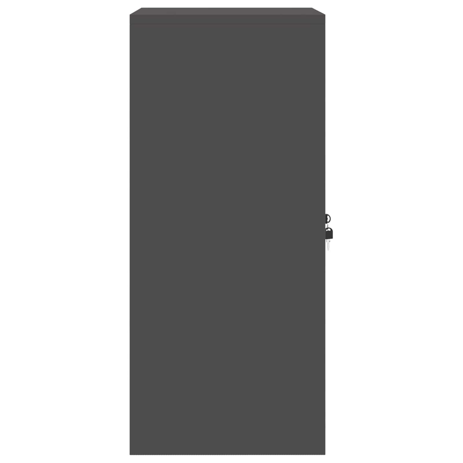 Storage Cabinet Black 60 x 40 x 90 cm Cold-Rolled Steel