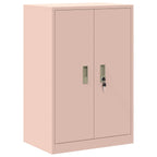 Storage Cabinet Pink 60 x 40 x 90 cm Cold-Rolled Steel