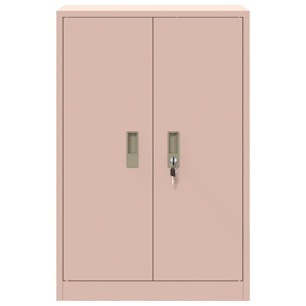 Storage Cabinet Pink 60 x 40 x 90 cm Cold-Rolled Steel