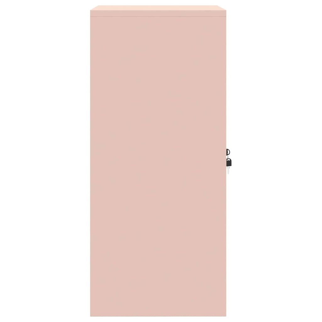 Storage Cabinet Pink 60 x 40 x 90 cm Cold-Rolled Steel