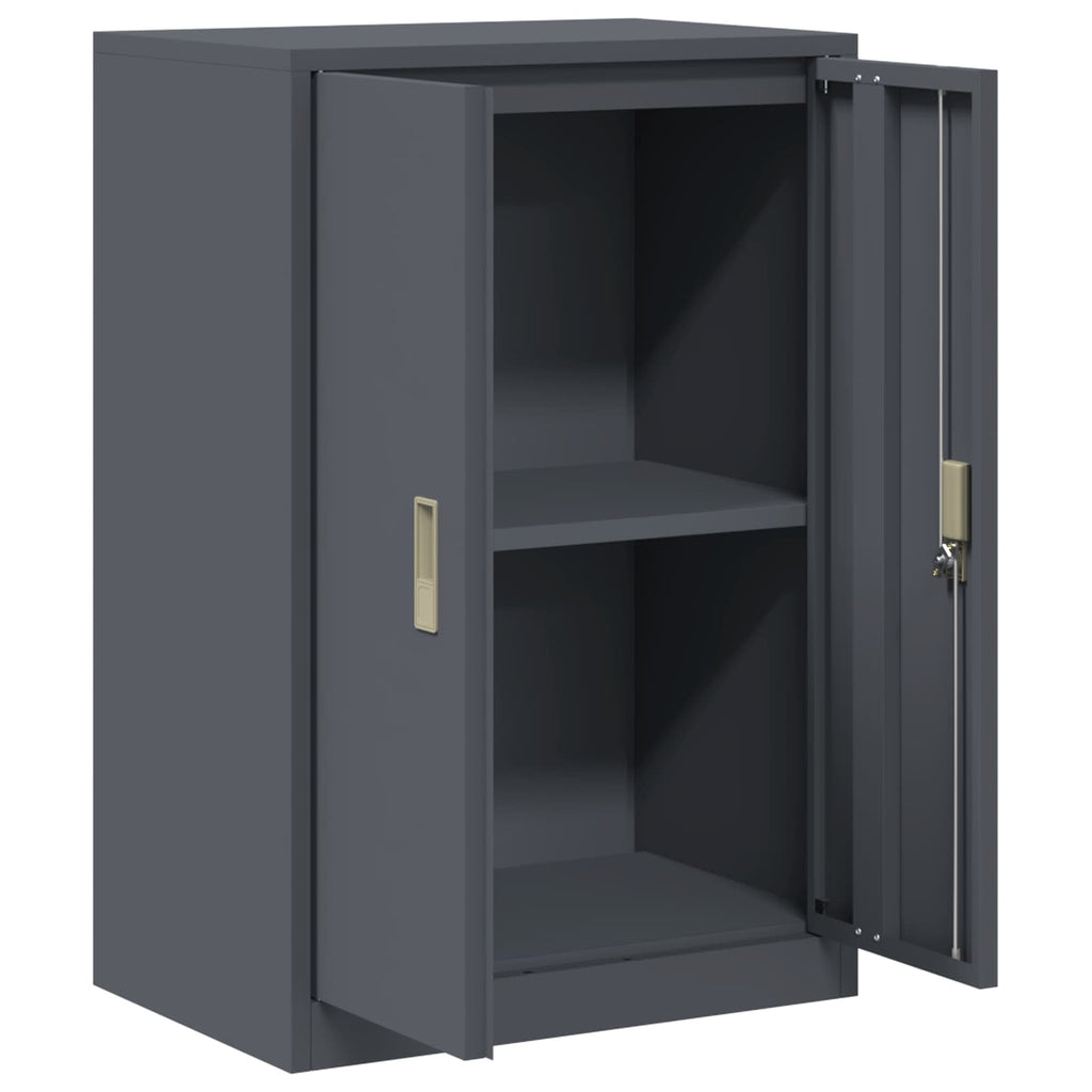 Storage Cabinet Anthracite 60 x 40 x 90 cm Cold-Rolled Steel