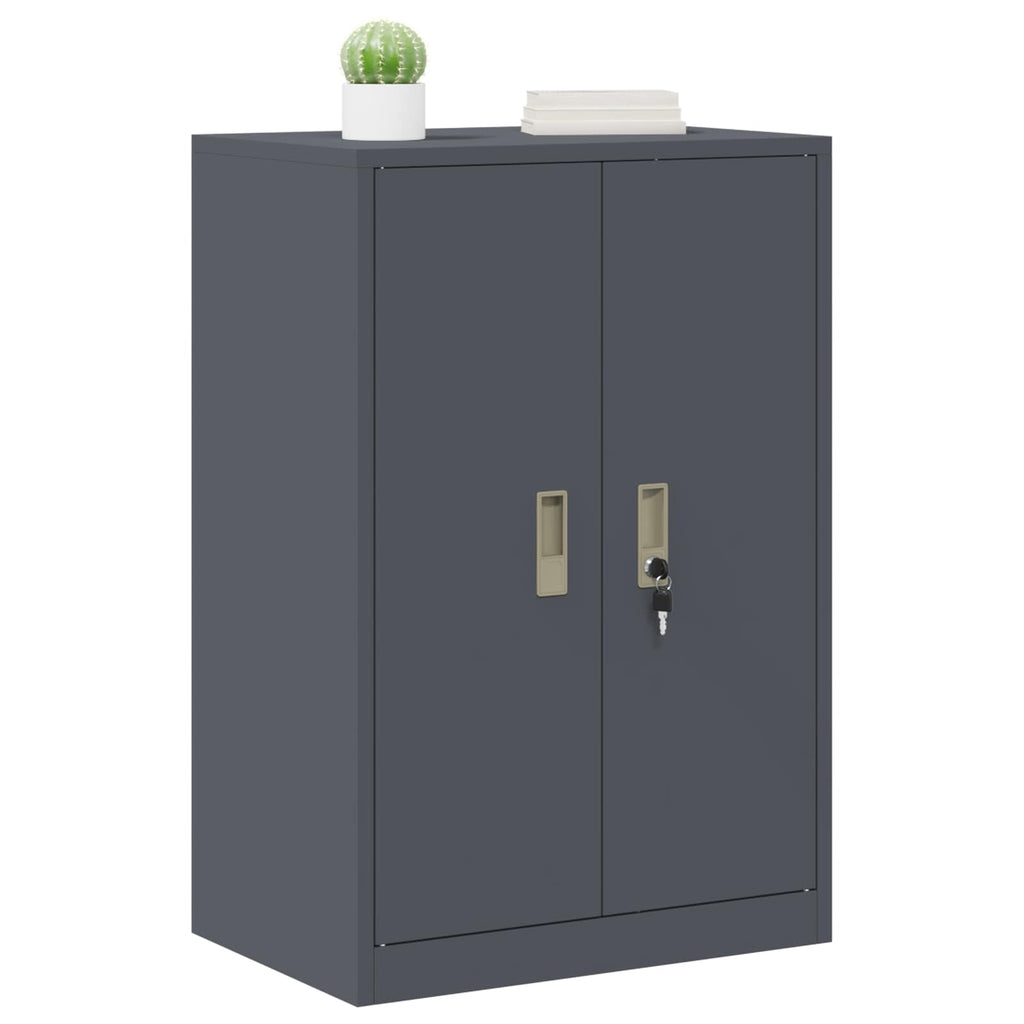 Storage Cabinet Anthracite 60 x 40 x 90 cm Cold-Rolled Steel
