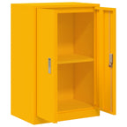 Storage Cabinet with Storage Mustard Yellow 60 x 40 x 90 cm
