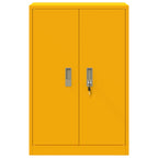 Storage Cabinet with Storage Mustard Yellow 60 x 40 x 90 cm