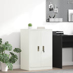 Storage Cabinet White 60 x 40 x 90 cm Cold-Rolled Steel