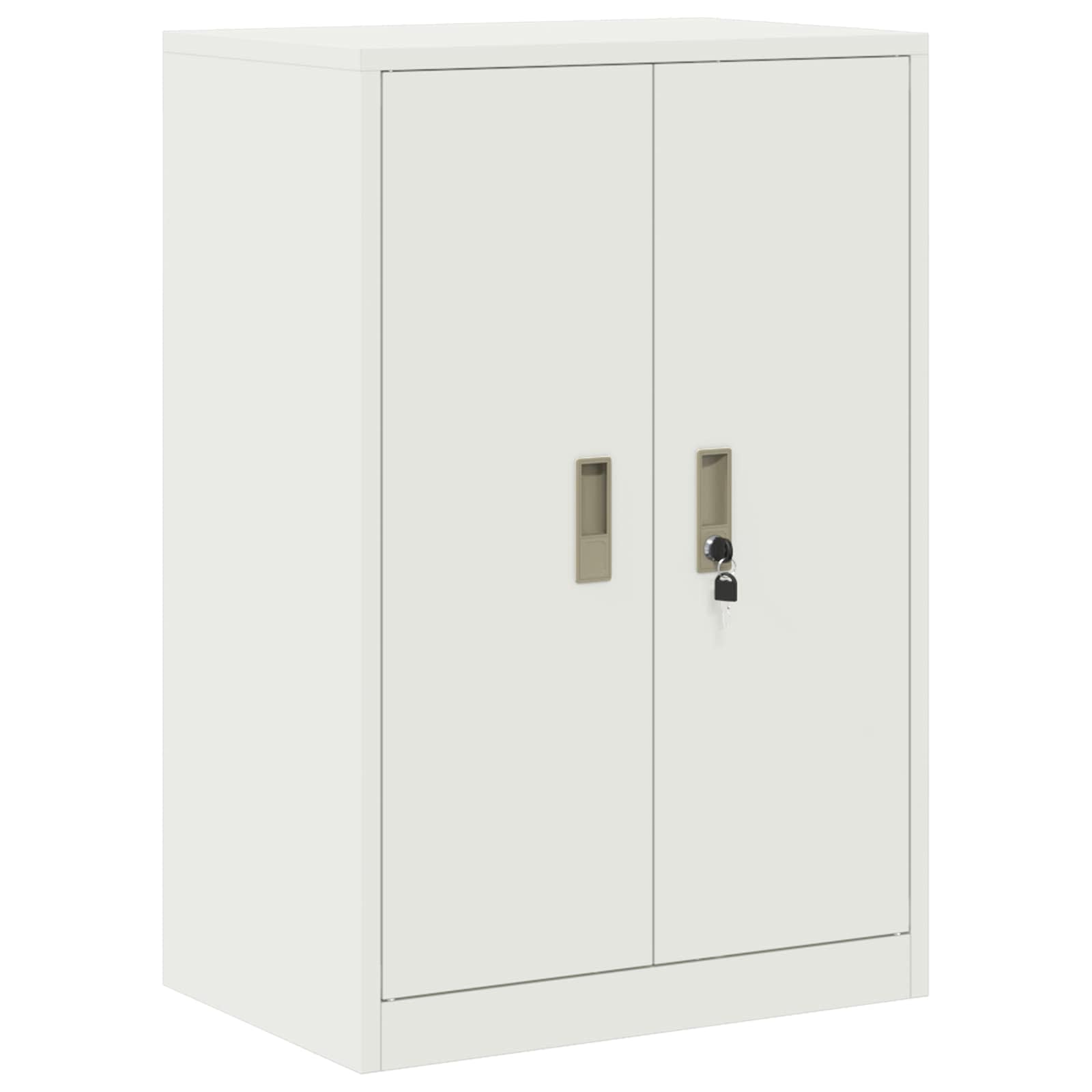 Storage Cabinet White 60 x 40 x 90 cm Cold-Rolled Steel