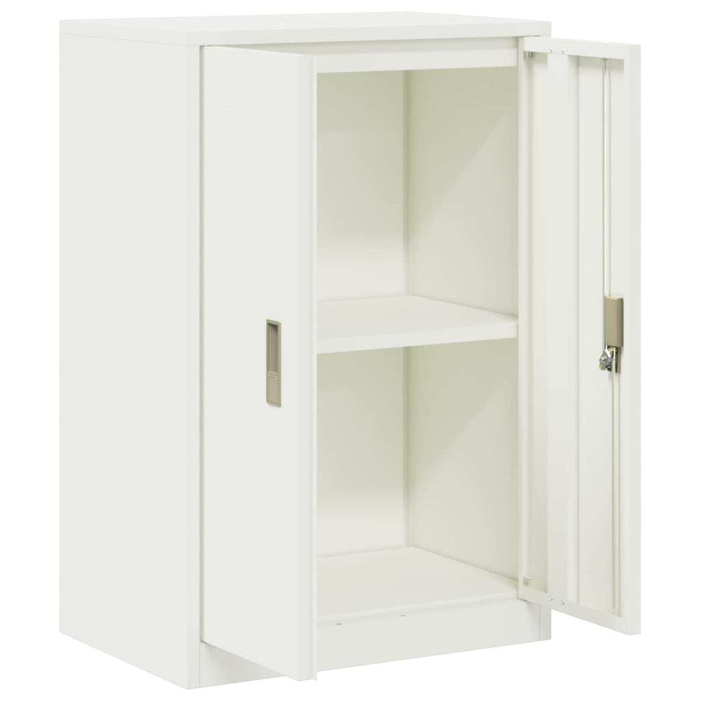 Storage Cabinet White 60 x 40 x 90 cm Cold-Rolled Steel