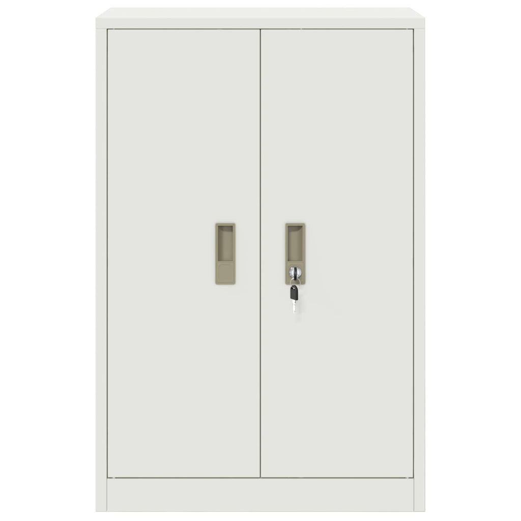 Storage Cabinet White 60 x 40 x 90 cm Cold-Rolled Steel