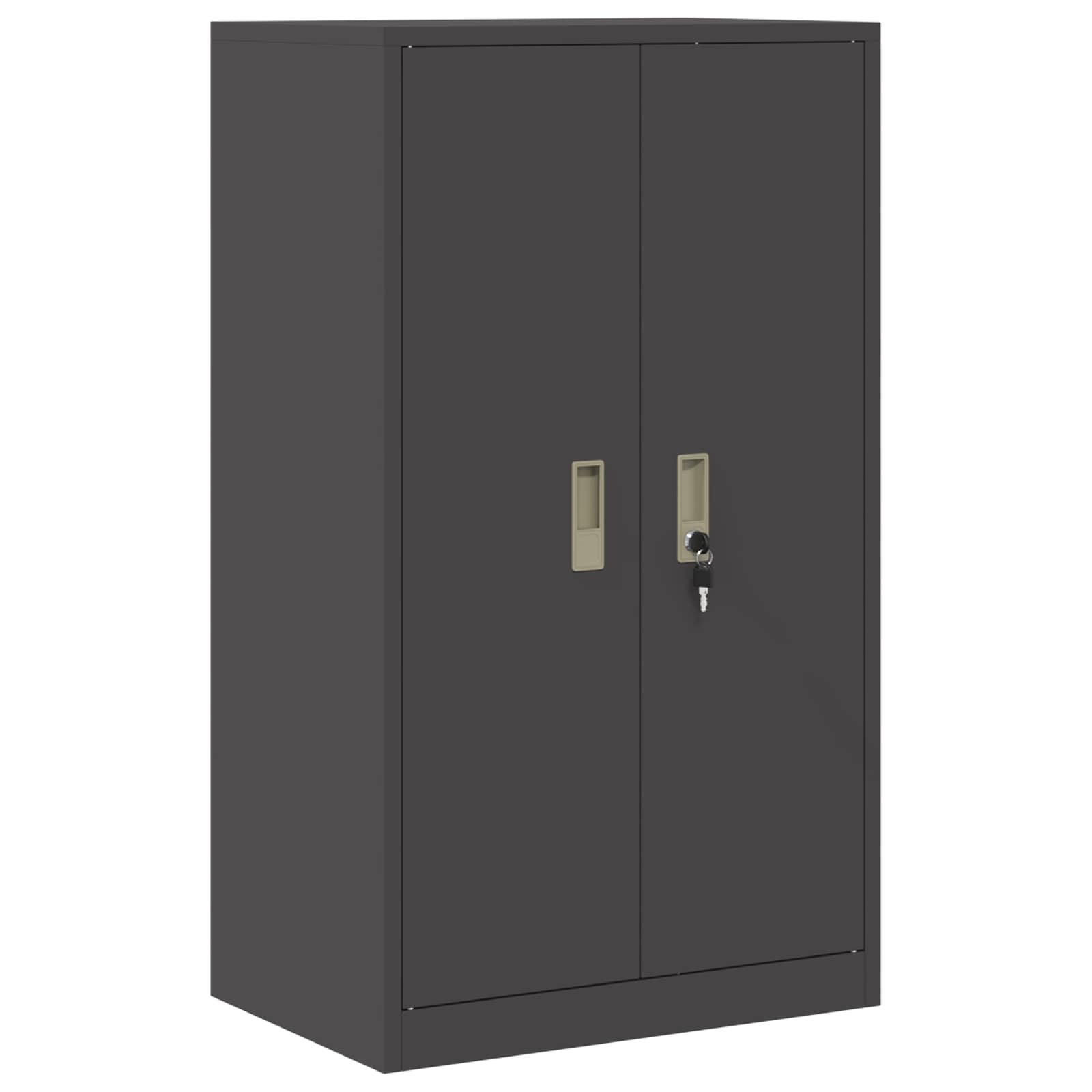 Storage Cabinet Black 60 x 40 x 105 cm Cold-Rolled Steel