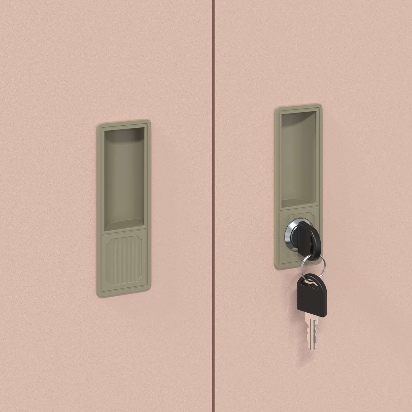 Storage Cabinet Pink 60 x 40 x 90 cm Cold-Rolled Steel