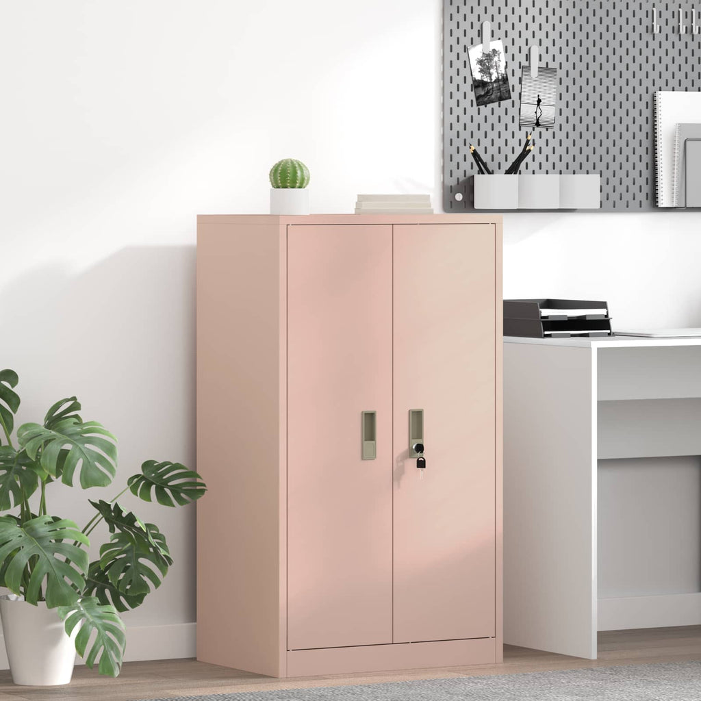 Storage Cabinet Pink 60 x 40 x 90 cm Cold-Rolled Steel