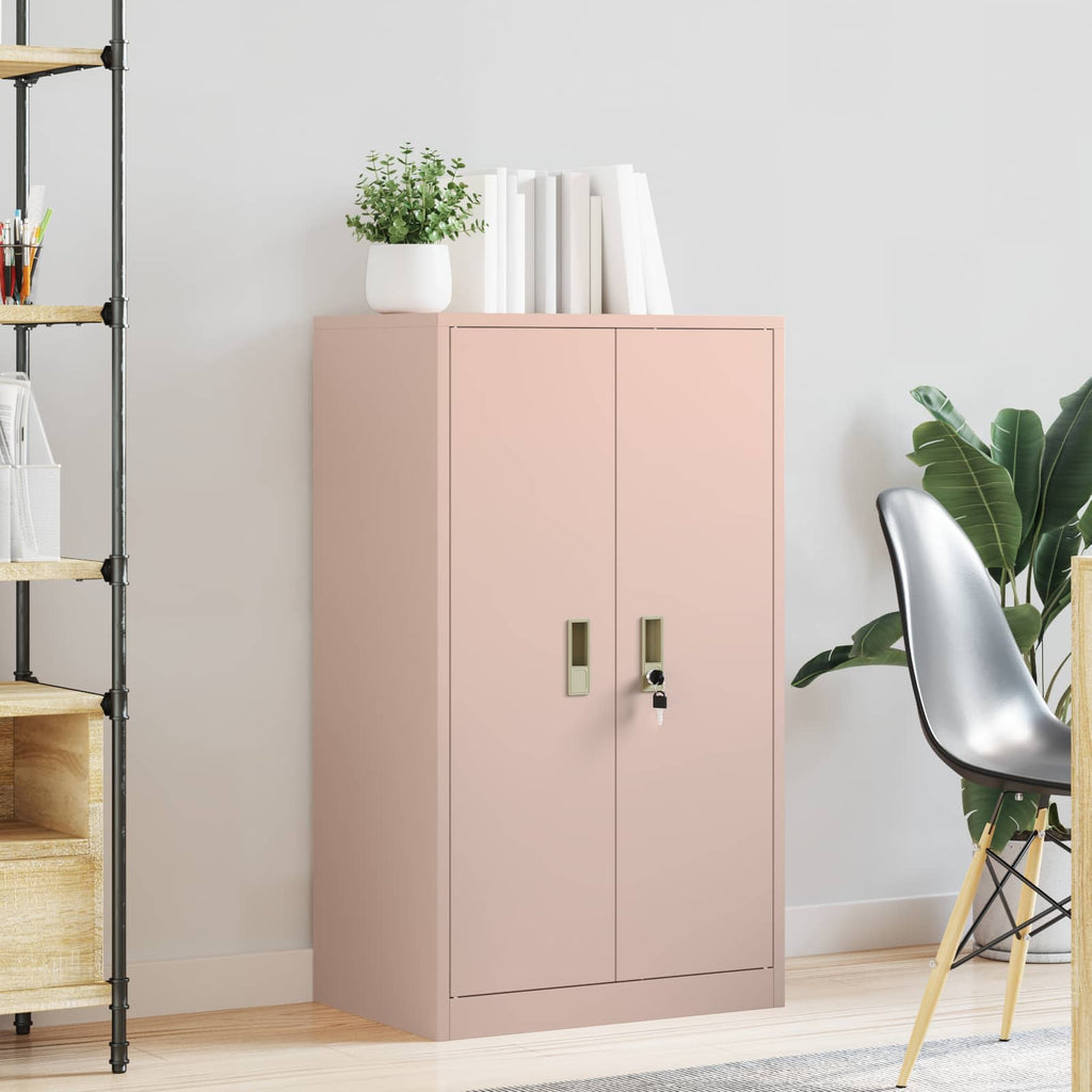 Storage Cabinet Pink 60 x 40 x 90 cm Cold-Rolled Steel