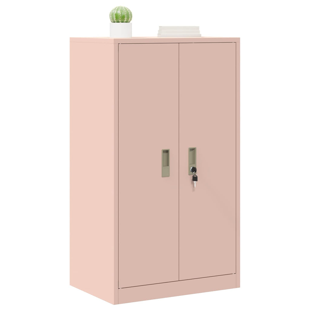Storage Cabinet Pink 60 x 40 x 90 cm Cold-Rolled Steel