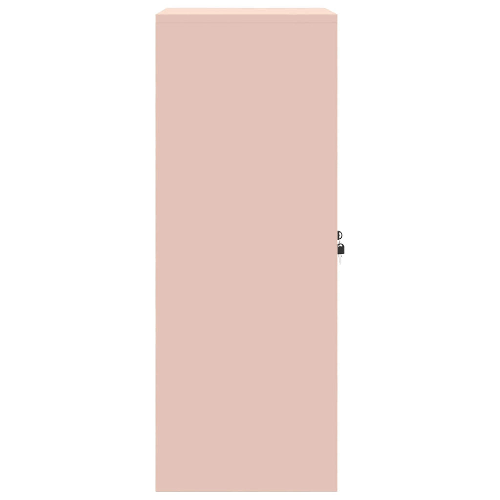 Storage Cabinet Pink 60 x 40 x 90 cm Cold-Rolled Steel