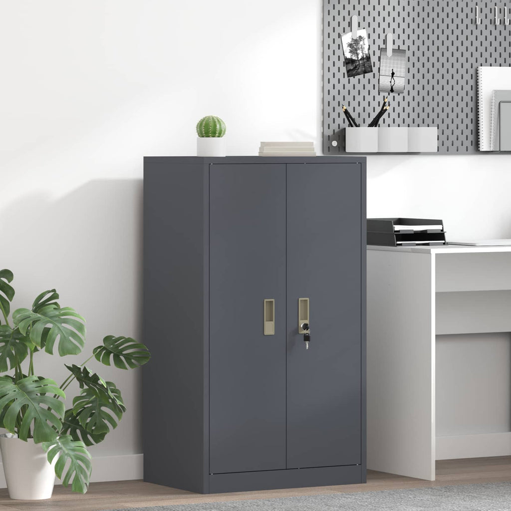 Storage Cabinet Anthracite 60 x 40 x 105 cm Cold-Rolled Steel