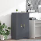 Storage Cabinet Anthracite 60 x 40 x 105 cm Cold-Rolled Steel