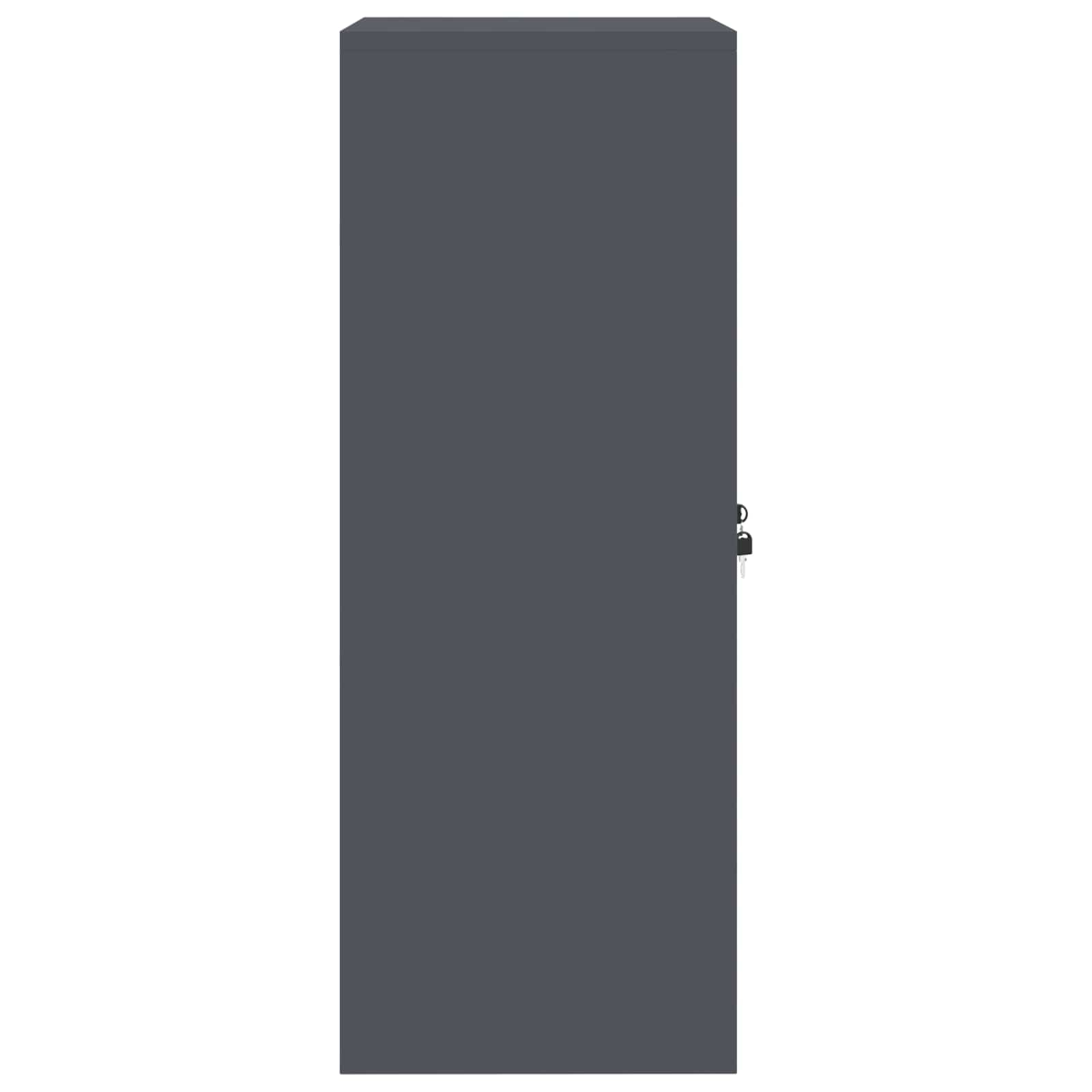 Storage Cabinet Anthracite 60 x 40 x 105 cm Cold-Rolled Steel