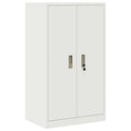 Storage Cabinet White 60 x 40 x 105 cm Cold-Rolled Steel