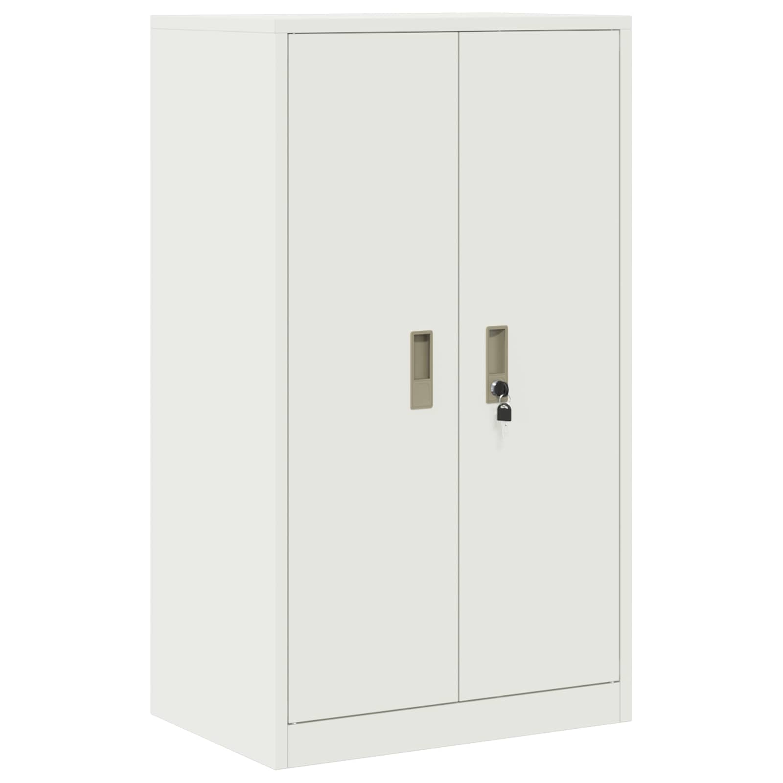 Storage Cabinet White 60 x 40 x 105 cm Cold-Rolled Steel