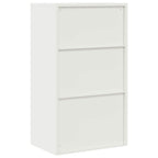 Storage Cabinet White 60 x 40 x 105 cm Cold-Rolled Steel