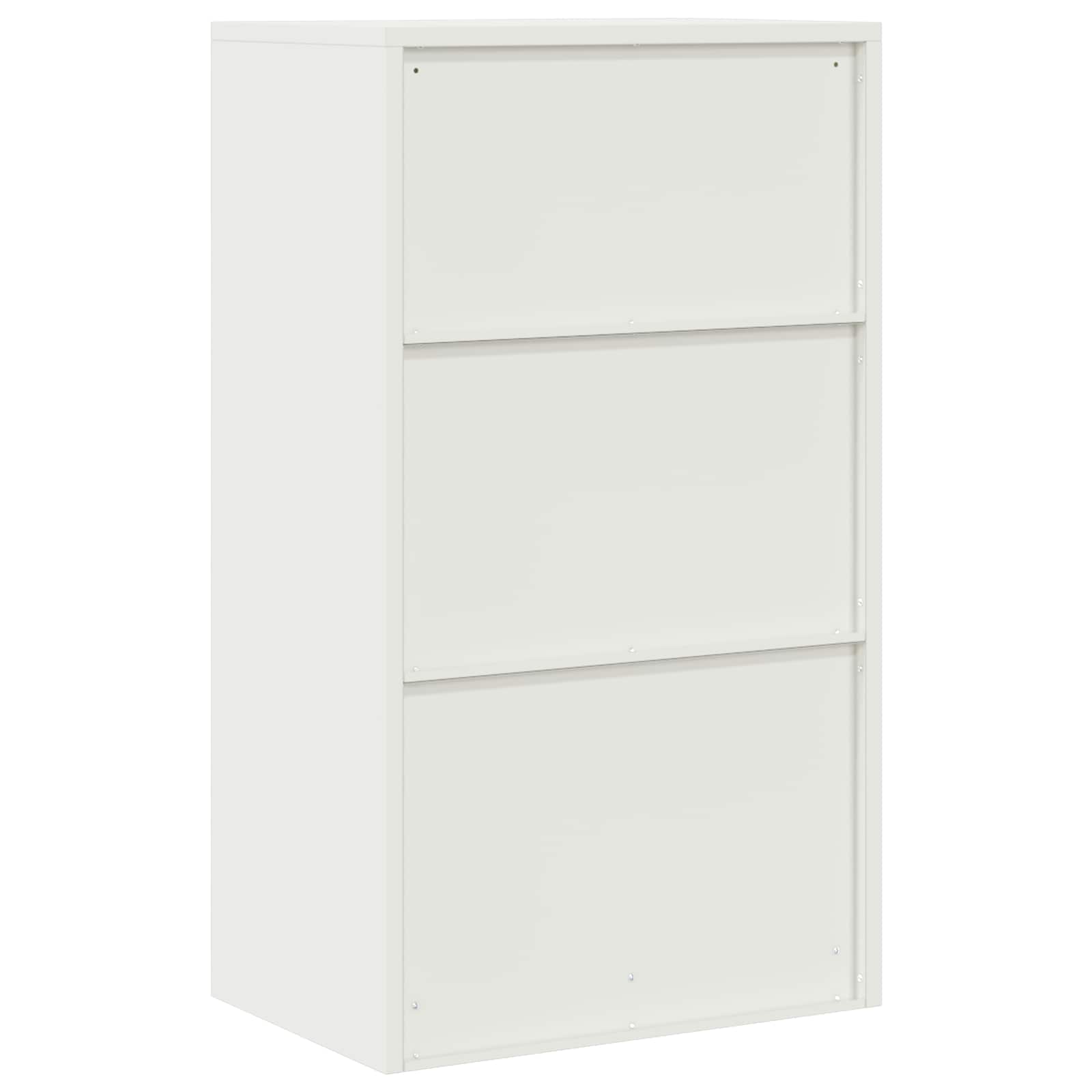 Storage Cabinet White 60 x 40 x 105 cm Cold-Rolled Steel