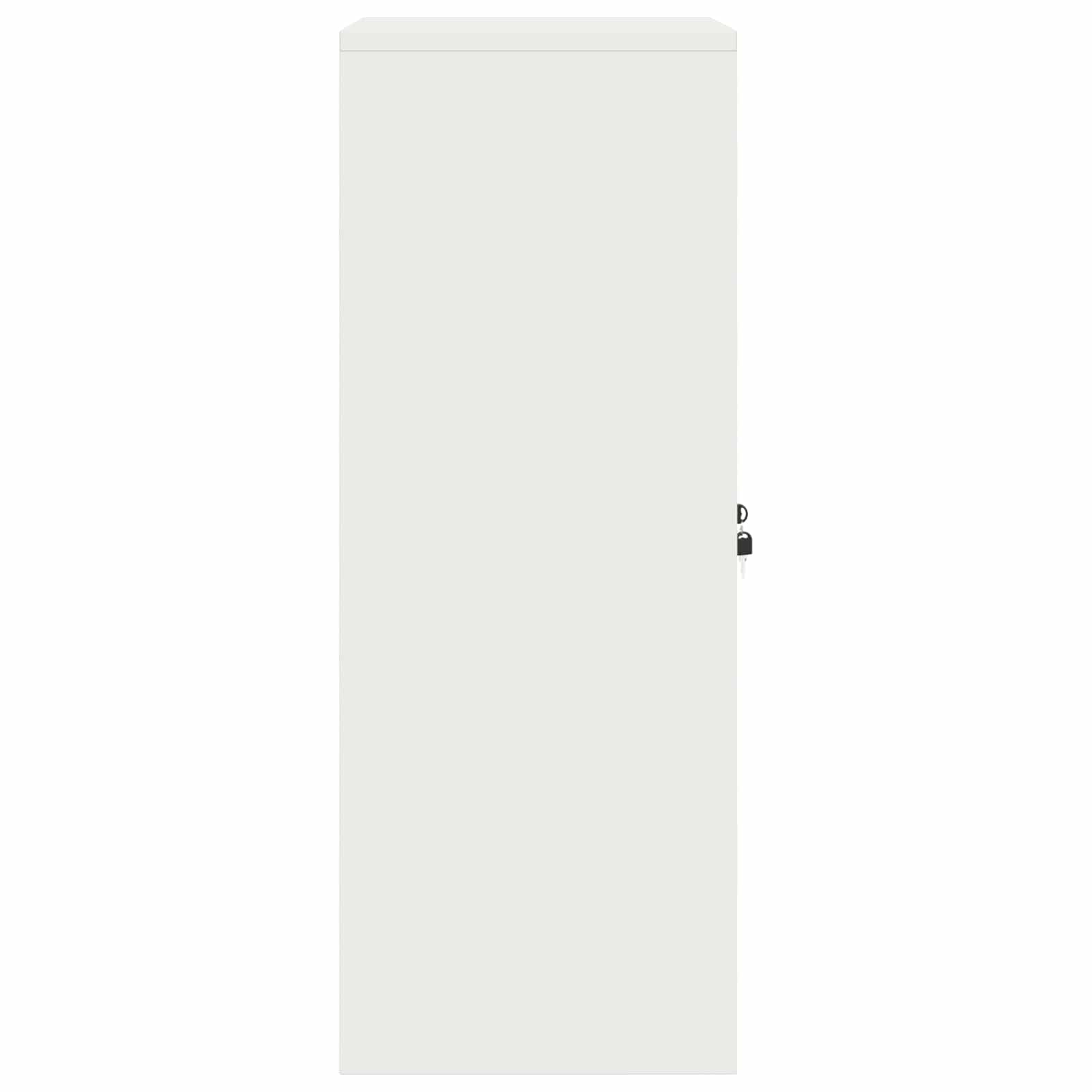 Storage Cabinet White 60 x 40 x 105 cm Cold-Rolled Steel