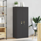 Storage Cabinet Black 60 x 40 x 140 cm Cold-Rolled Steel