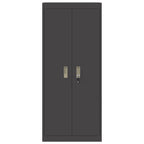 Storage Cabinet Black 60 x 40 x 140 cm Cold-Rolled Steel