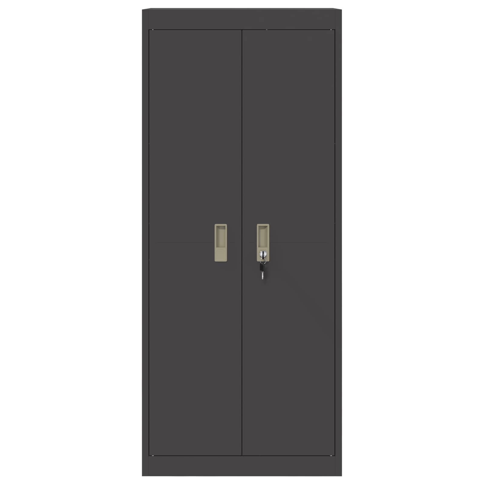 Storage Cabinet Black 60 x 40 x 140 cm Cold-Rolled Steel