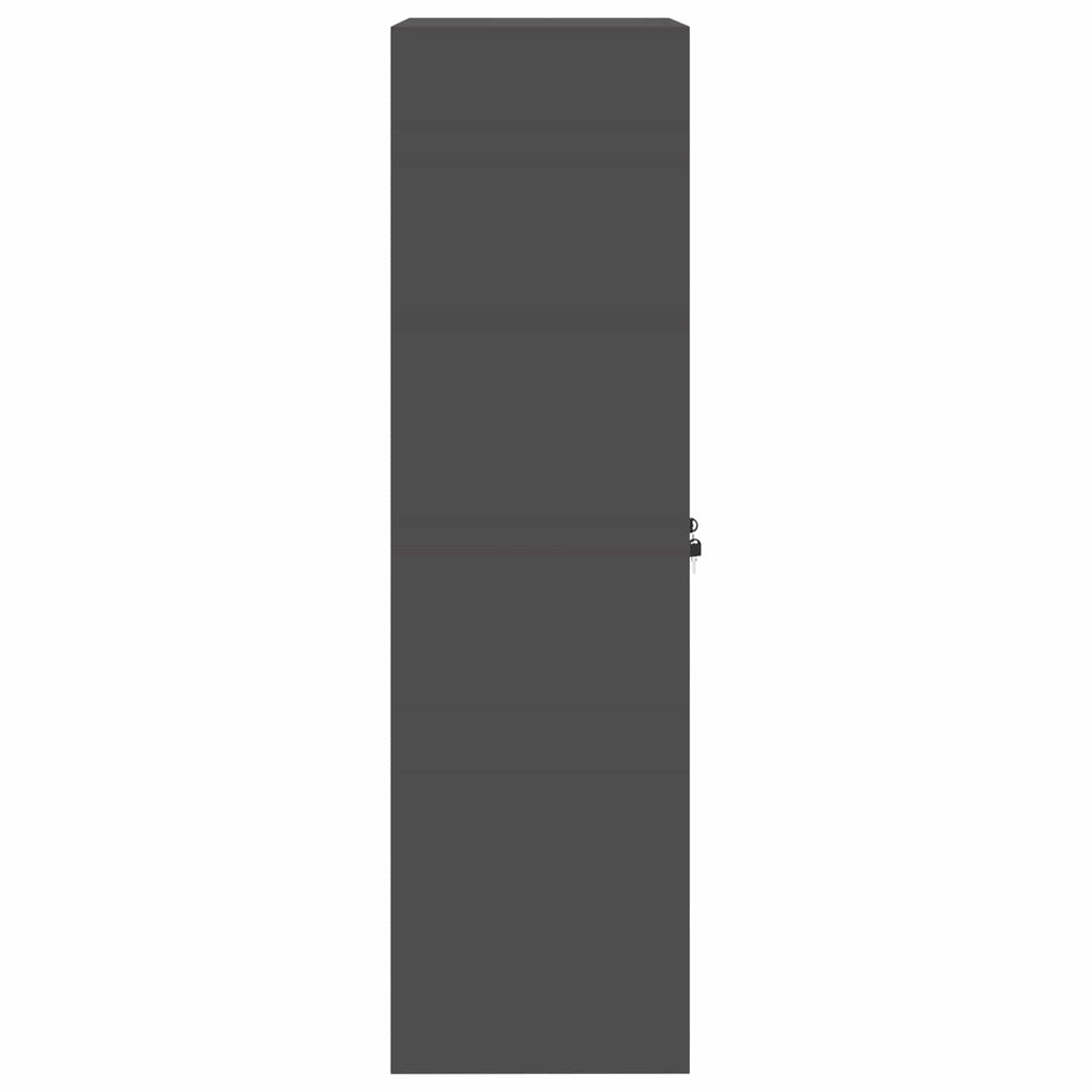 Storage Cabinet Black 60 x 40 x 140 cm Cold-Rolled Steel