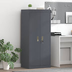 Storage Cabinet Anthracite 60 x 40 x 140 cm Cold-Rolled Steel
