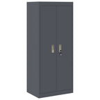 Storage Cabinet Anthracite 60 x 40 x 140 cm Cold-Rolled Steel