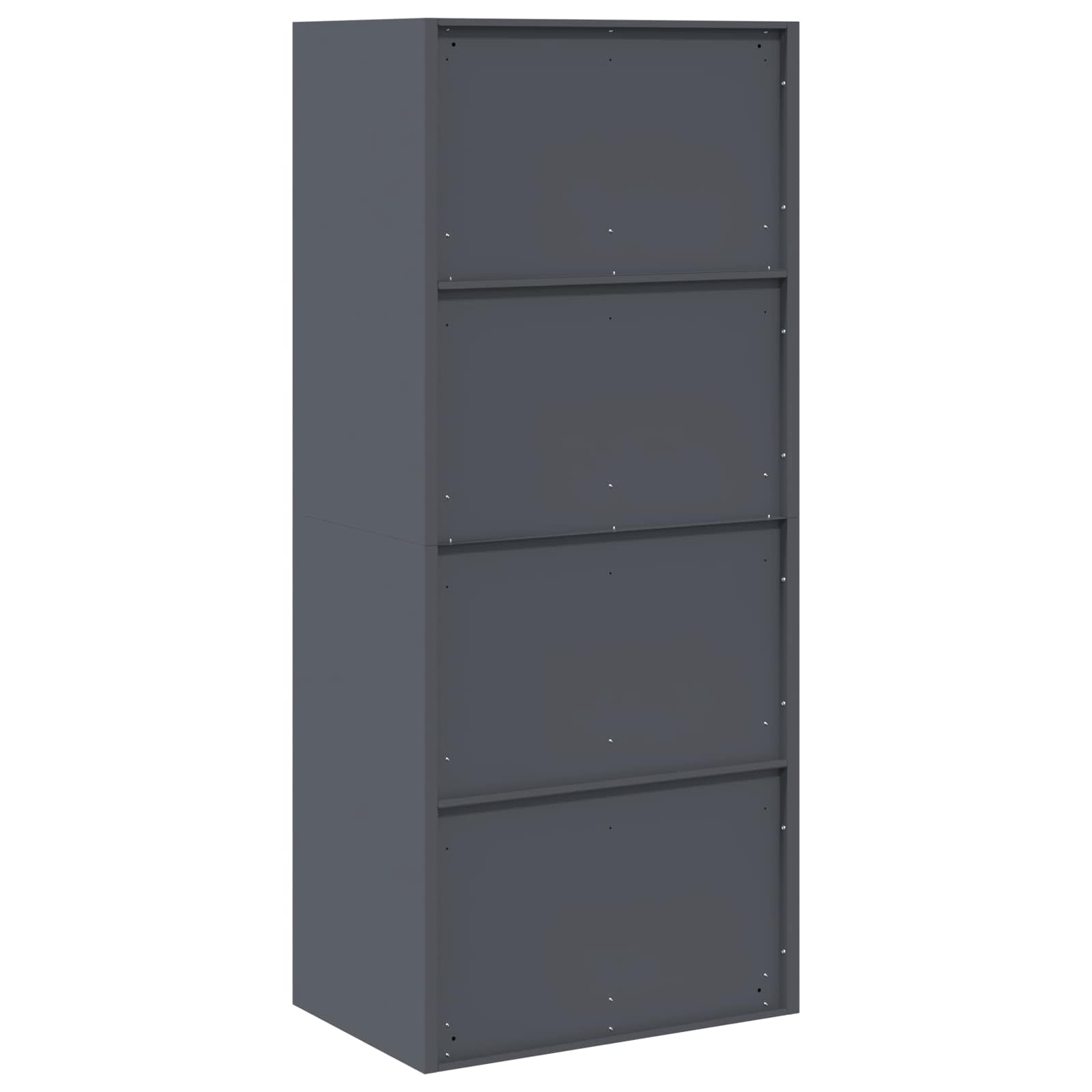 Storage Cabinet Anthracite 60 x 40 x 140 cm Cold-Rolled Steel